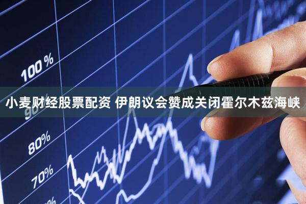小麦财经股票配资 伊朗议会赞成关闭霍尔木兹海峡